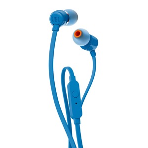 Наушники внутриканальные классические JBL T110 Blue