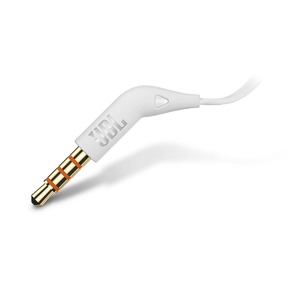 Наушники внутриканальные классические JBL T110 White