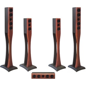 Домашний кинотеатр Zingali Colloseum Cinema Kit L+ Walnut