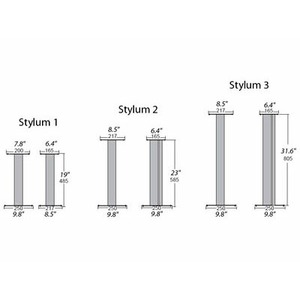 Стойка для акустики Norstone Stylum3 Black