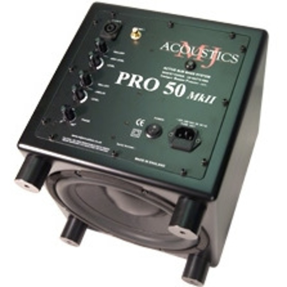 Сабвуфер закрытого типа MJ Acoustics Pro 50 MKII Black