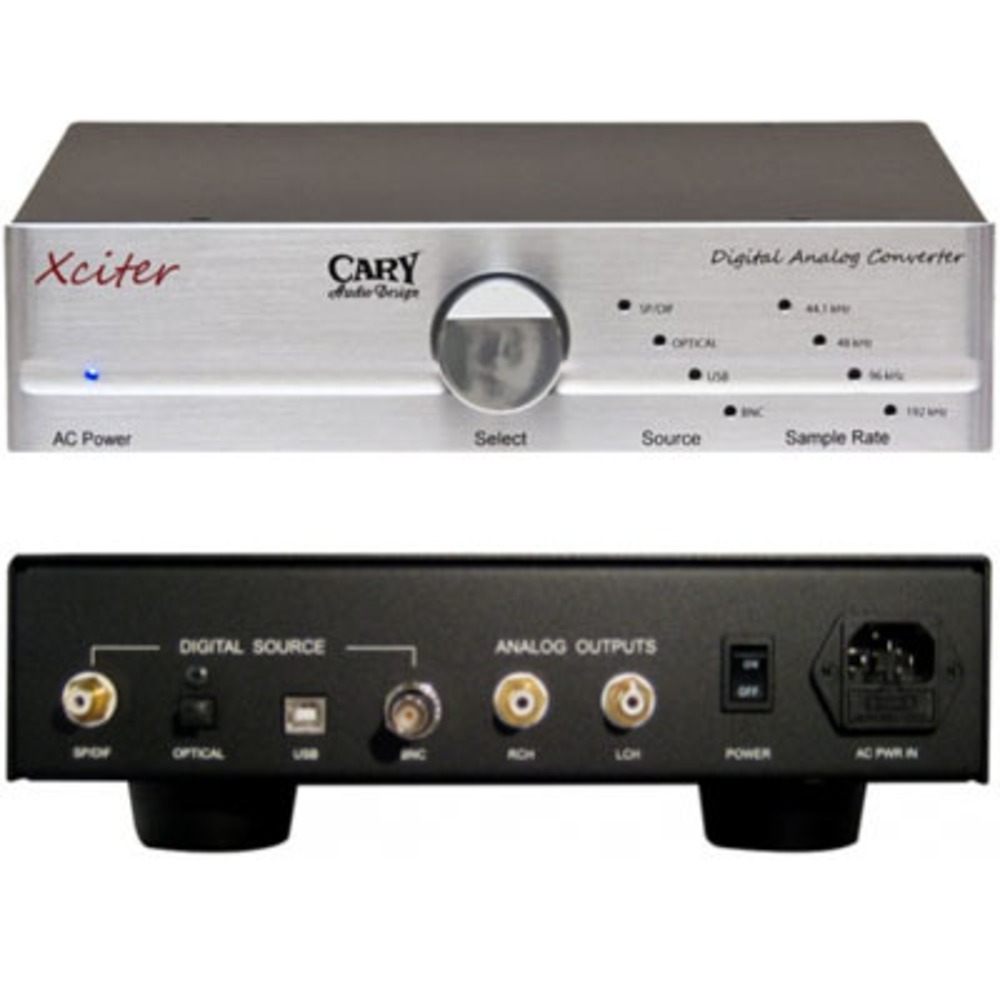 ЦАП транзисторный Cary Audio Xciter DAC Silver
