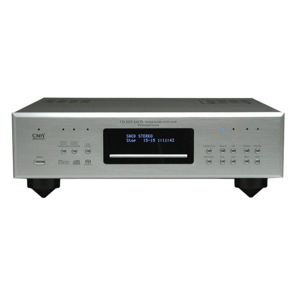 CD проигрыватель Cary Audio CD 303T SACD Silver
