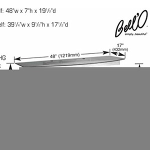 Тумба для ТВ BellO PVS-4207HG