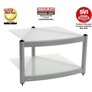 Hi-Fi стойка Atacama Equinox 2 Shelf Base Module Hi-Fi Silver