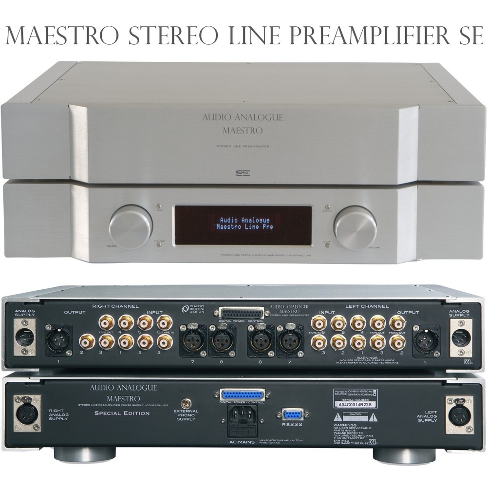 Усилитель предварительный Audio Analogue Maestro Preamplifier Black