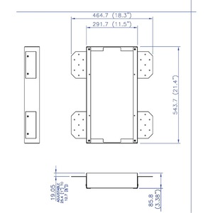 Встраиваемая стеновая акустика Meridian RF320