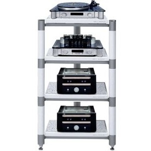 Hi-Fi стойка KWO Melange Hi-Fi Rack 4 Level White