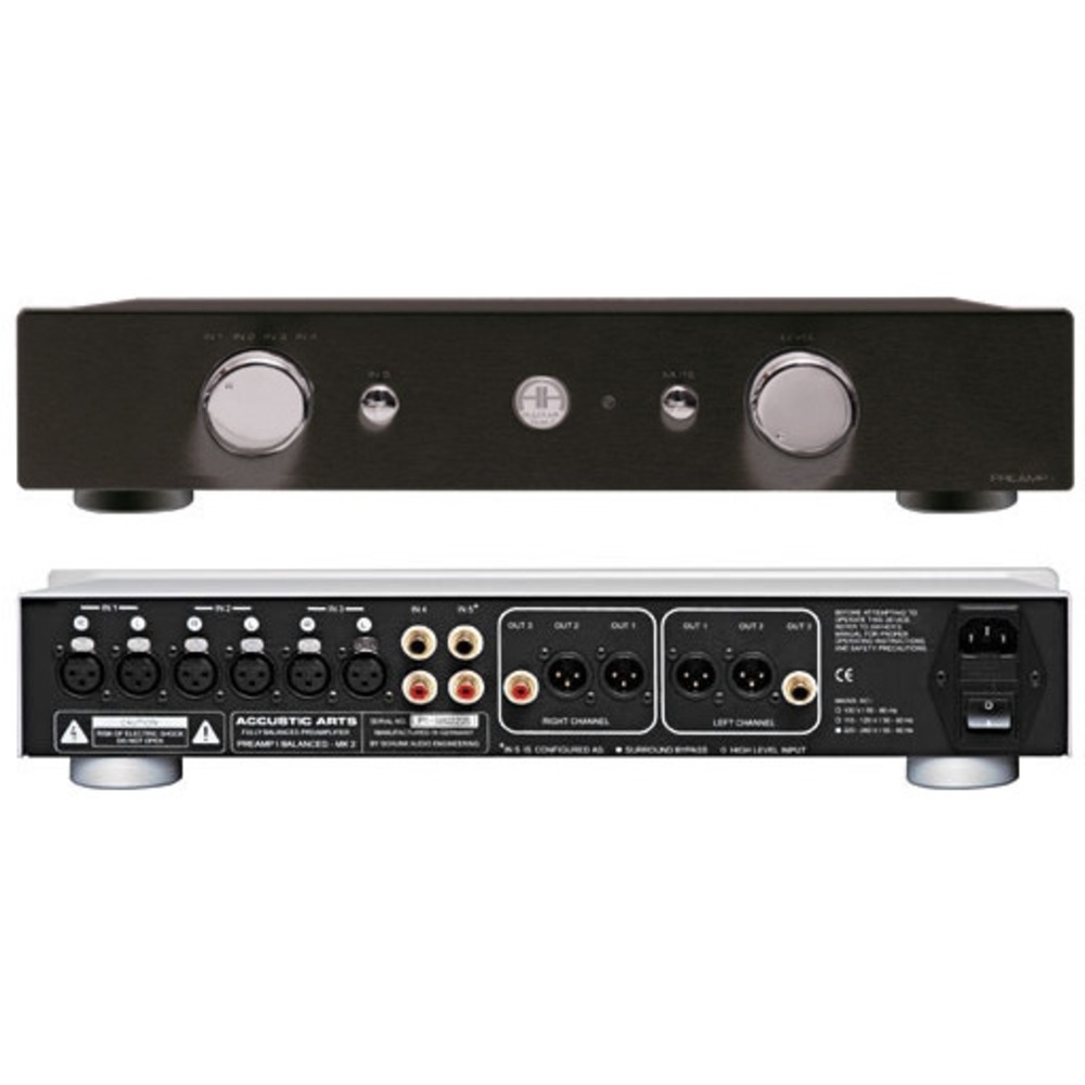 Усилитель предварительный AccusticArts PREAMP I MK-2 Black
