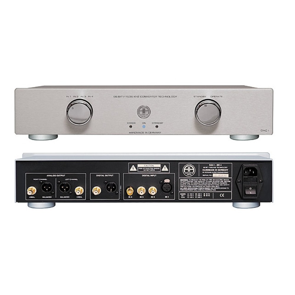 ЦАП транзисторный AccusticArts DAC I MK-4 Silver