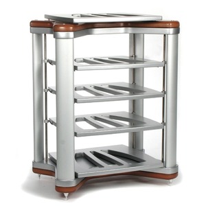 Hi-Fi стойка Soundations Ultimo HF Mahogany/Silver