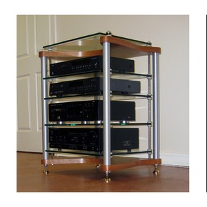 Hi-Fi стойка Soundations HF-SL Tall Silver