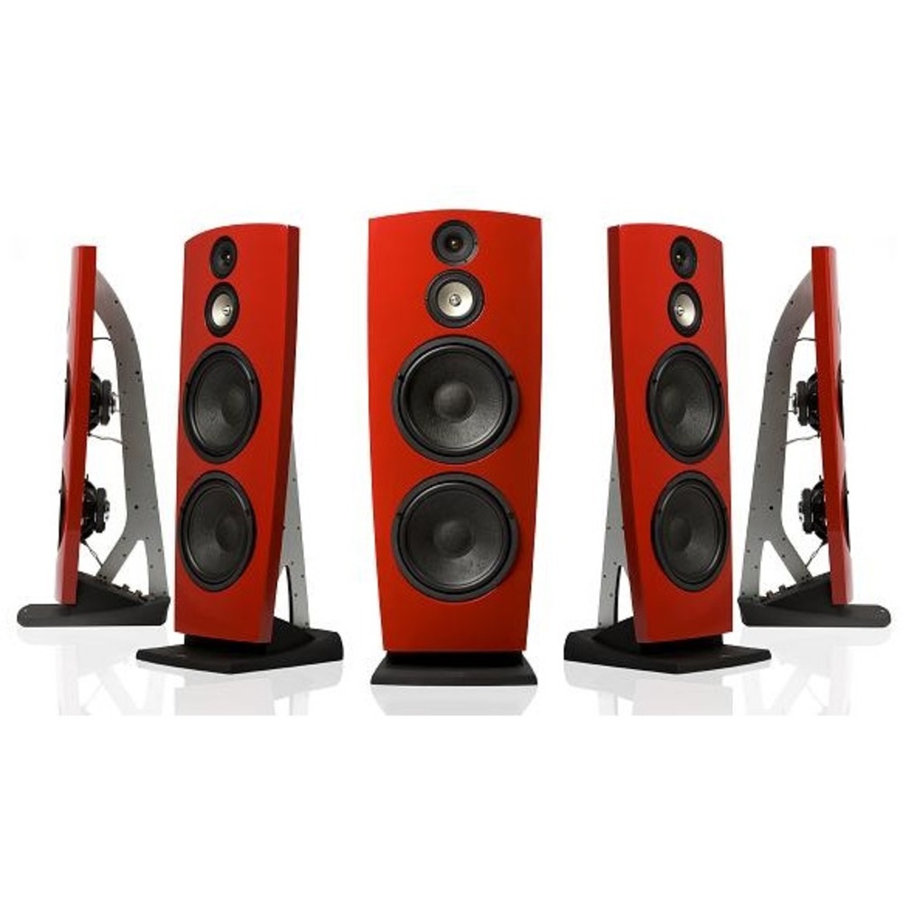 Напольная акустика Jamo R 909 Piano Red