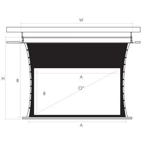 Экран для проектора Ligra INCEELING TENSIONED SCREEN, HDTV, 16:9, 145x82, 65