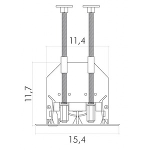 Экран для проектора Ligra INCEELING TENSIONED SCREEN, HDTV, 16:9, 185x104, 84