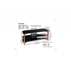 Тумба для ТВ Atacama Elara AV 1000 Cherry