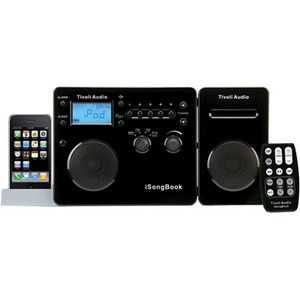 Радиоприемник Tivoli Audio iSongBook High Gloss Black/Silver