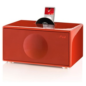 Портативная акустика Geneva Lab Model M + CD Red