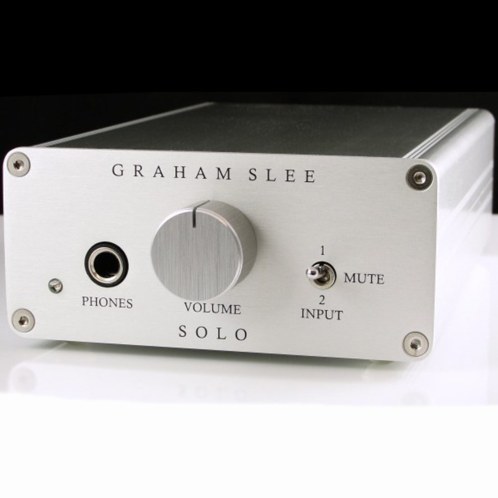 Усилитель для наушников транзисторный Graham Slee Solo SRG II Silver/PSU1