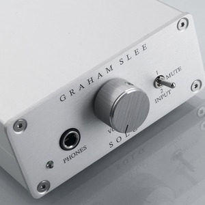 Усилитель для наушников транзисторный Graham Slee Solo SRG II Silver/PSU1