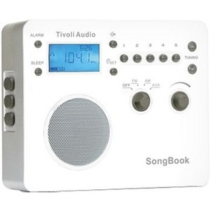 Радиоприемник Tivoli Audio SongBook High Gloss White/Silver