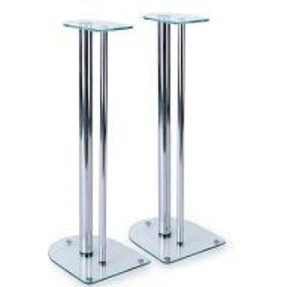 Стойка для акустики MetalDesign MD 203 900 дымчатое стекло-хром