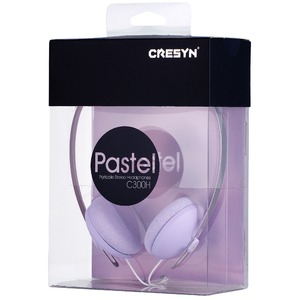 Наушники накладные классические Cresyn C300H Фиолетовый