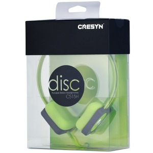 Наушники накладные классические Cresyn C515H Зеленый