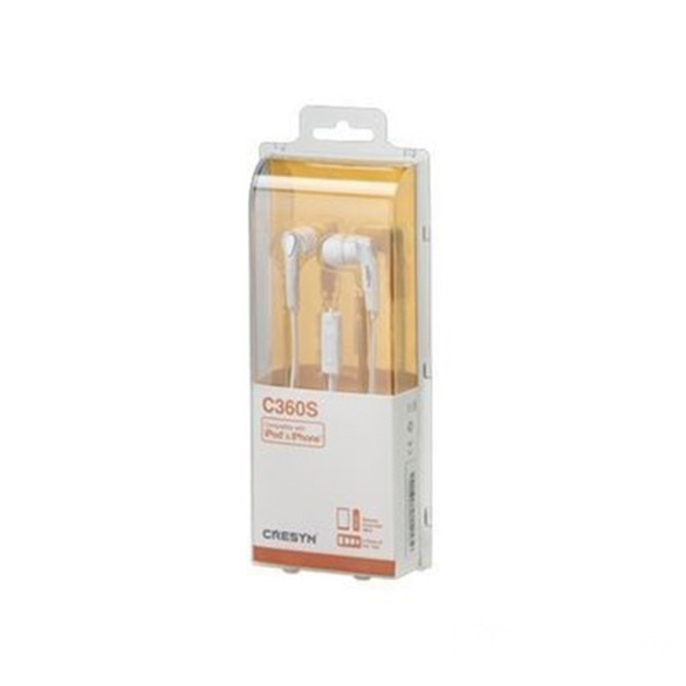 Наушники внутриканальные классические Cresyn C360S Белый