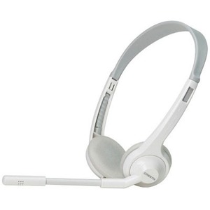 Компьютерная проводная гарнитура Cresyn C201S White