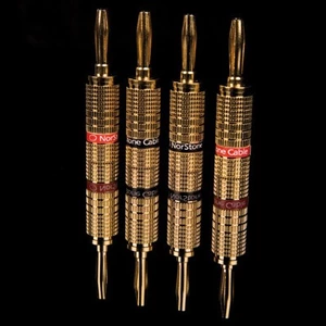 Разъем "Банана" Norstone Banana Plugs Gold Set-4