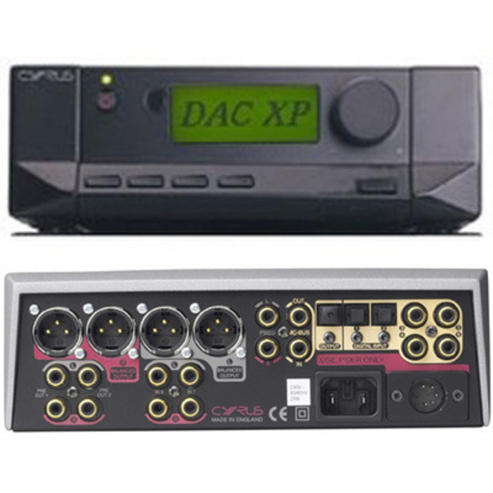 ЦАП транзисторный Cyrus DAC XP Black