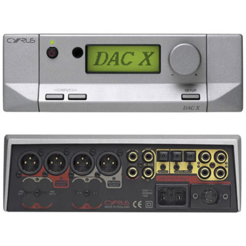 ЦАП транзисторный Cyrus DAC X Silver
