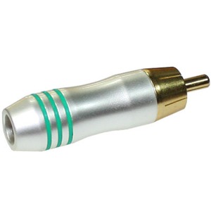 Разъем RCA (Папа) Ultimate Audio UA-01 Green
