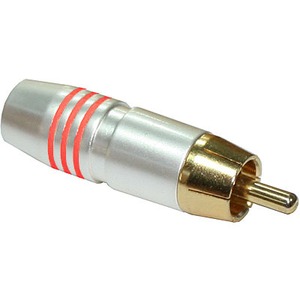 Разъем RCA (Папа) Ultimate Audio UA-02 Red
