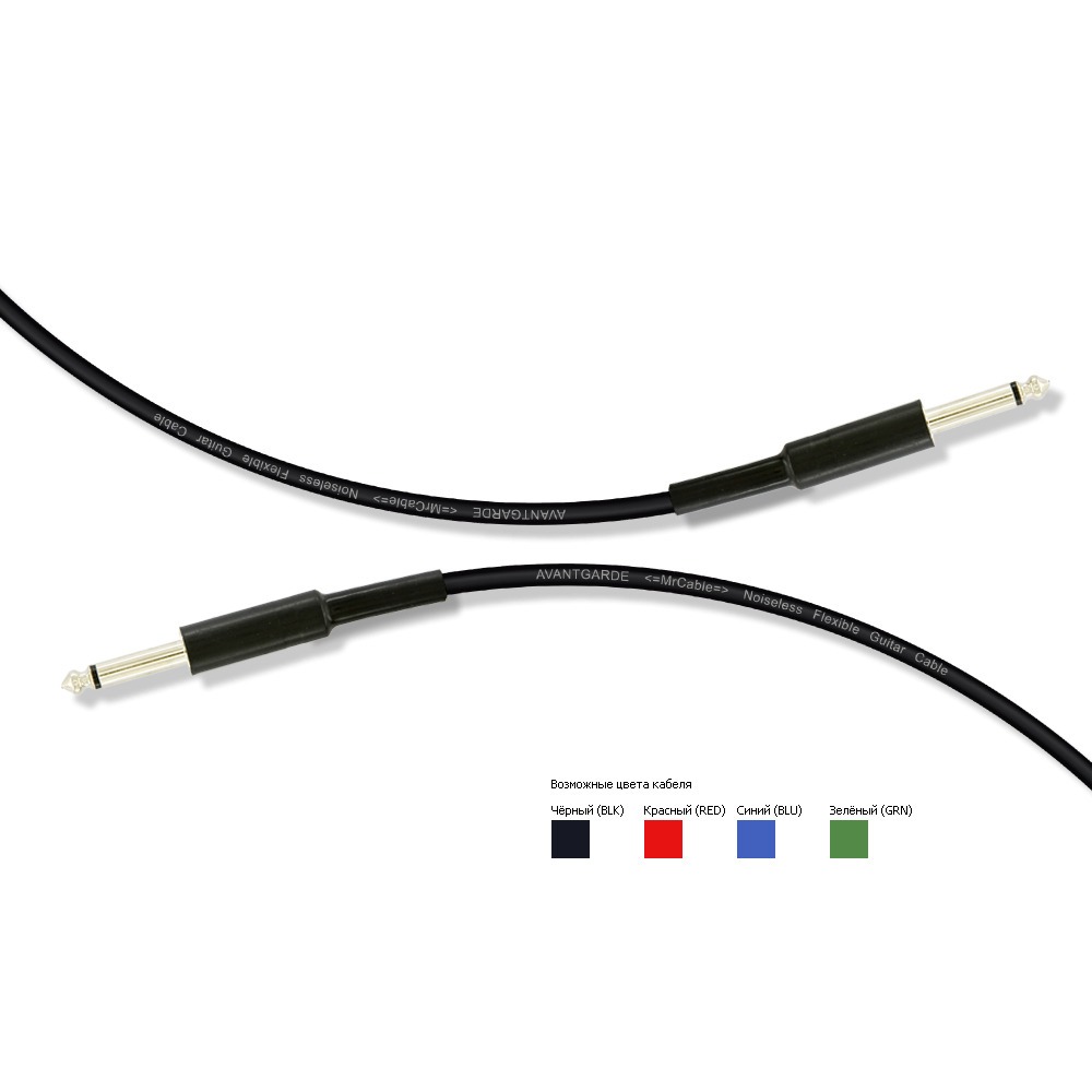Кабель аудио 1xJack - 1xJack MrCable AIJ-03-GA Black 3.0m