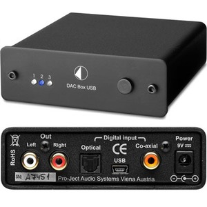ЦАП транзисторный Pro-Ject DAC Box USB Black