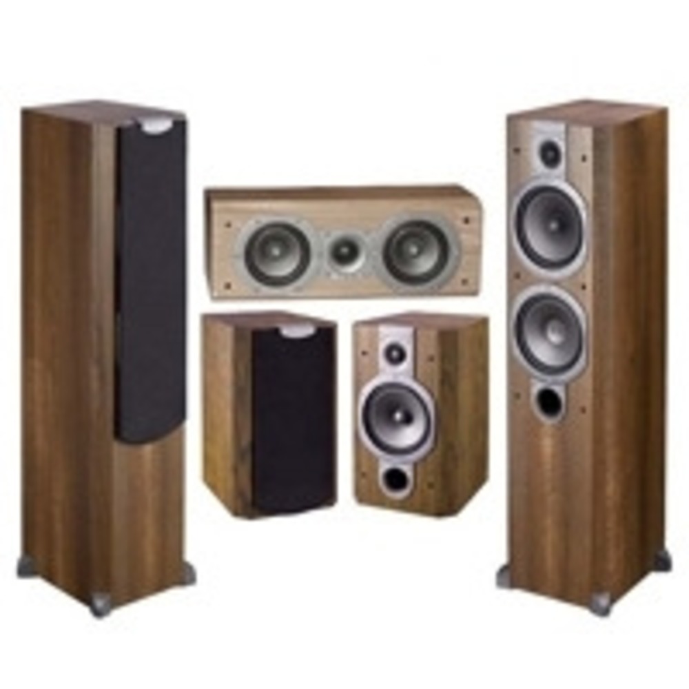 Комплект акустических систем Wharfedale Vardus 3050 Set 5.0 Walnut