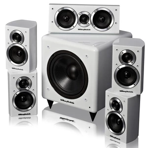 Комплект акустических систем Wharfedale Moviestar DX-1 High Gloss White