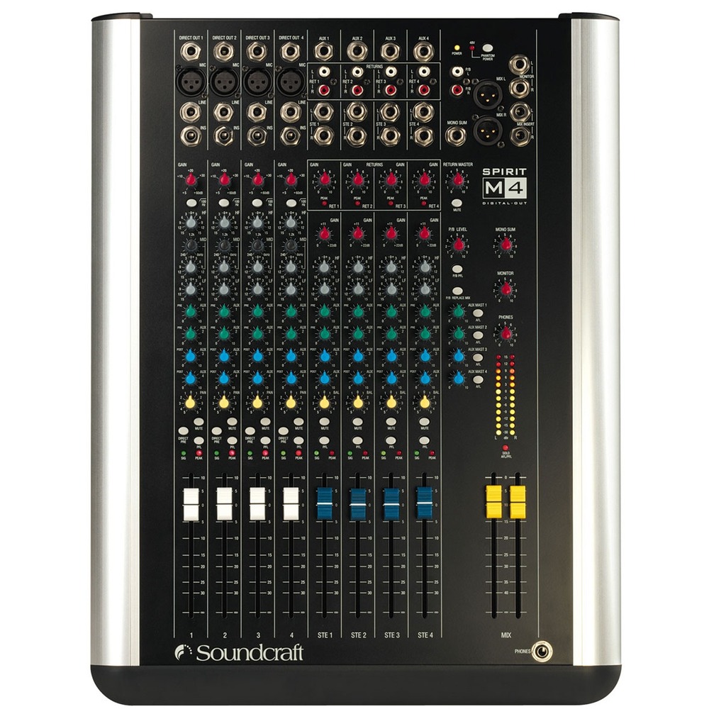 Аналоговый микшер SOUNDCRAFT SPIRIT M4