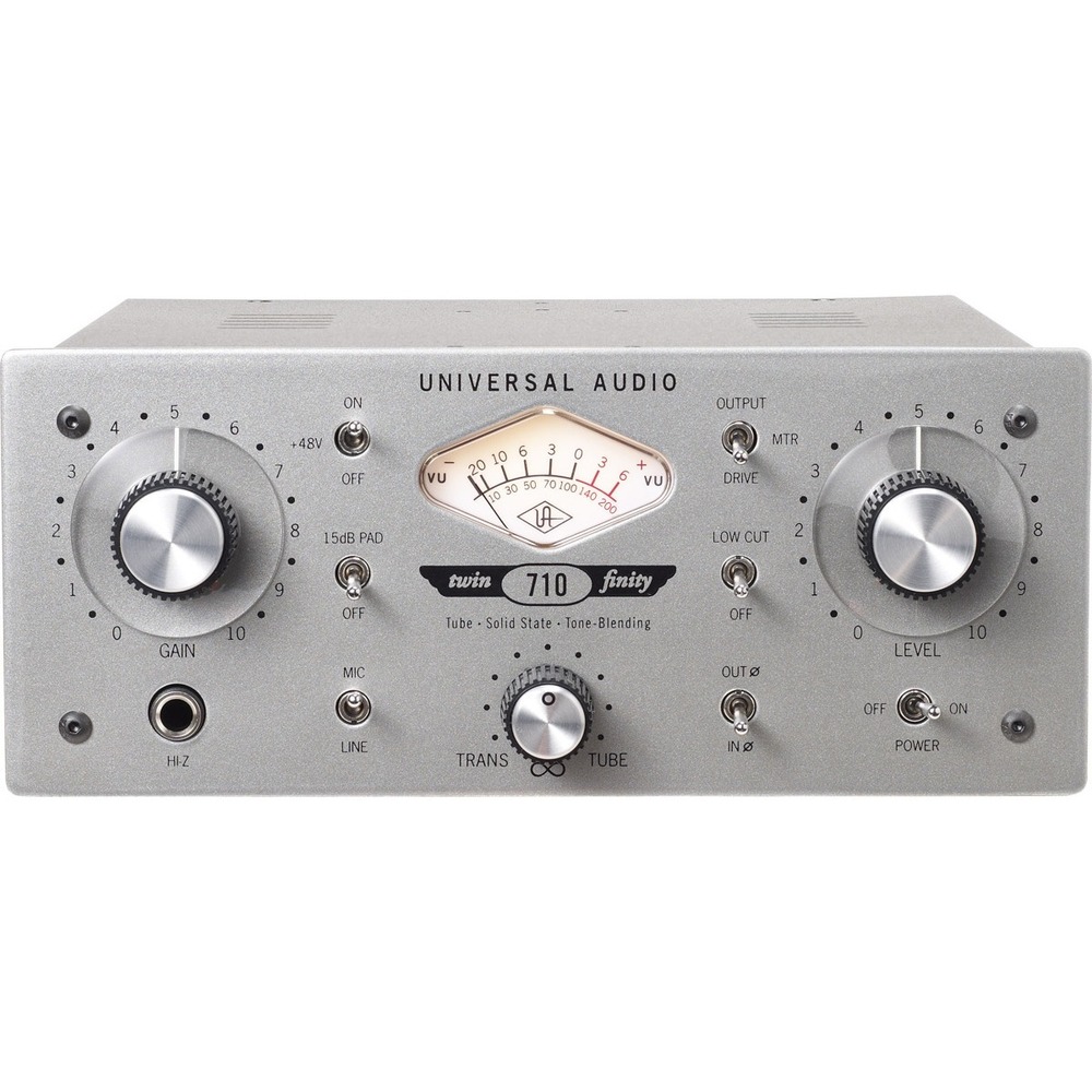 Микрофонный предусилитель UNIVERSAL AUDIO 710 Twin-Finity