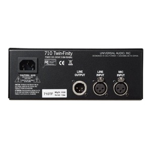 Микрофонный предусилитель UNIVERSAL AUDIO 710 Twin-Finity