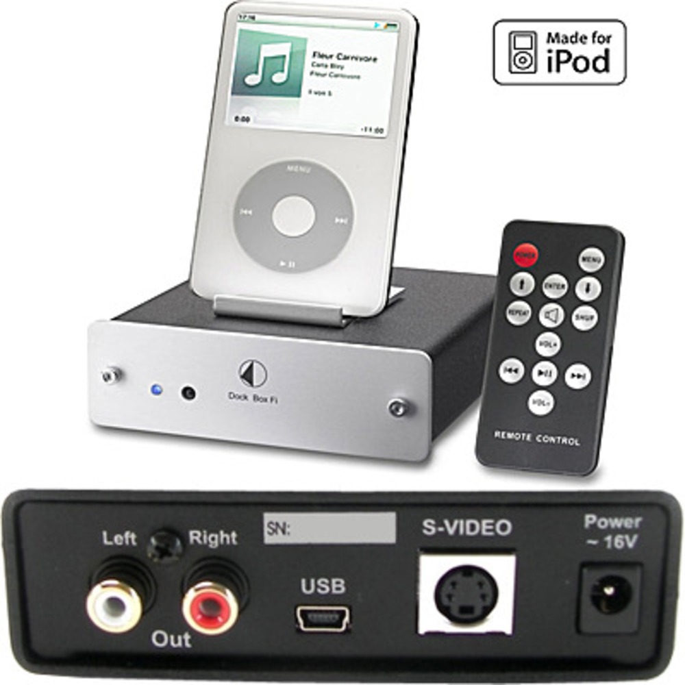 Док станция для iPod Pro-Ject Dock Box Fi Silver