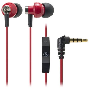 Наушники внутриканальные классические Audio-Technica ATH-CK400i RD