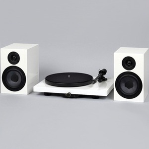 Проигрыватель винила Pro-Ject Juke Box Piano White SET