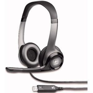 Компьютерная проводная гарнитура Logitech USB Headset H530