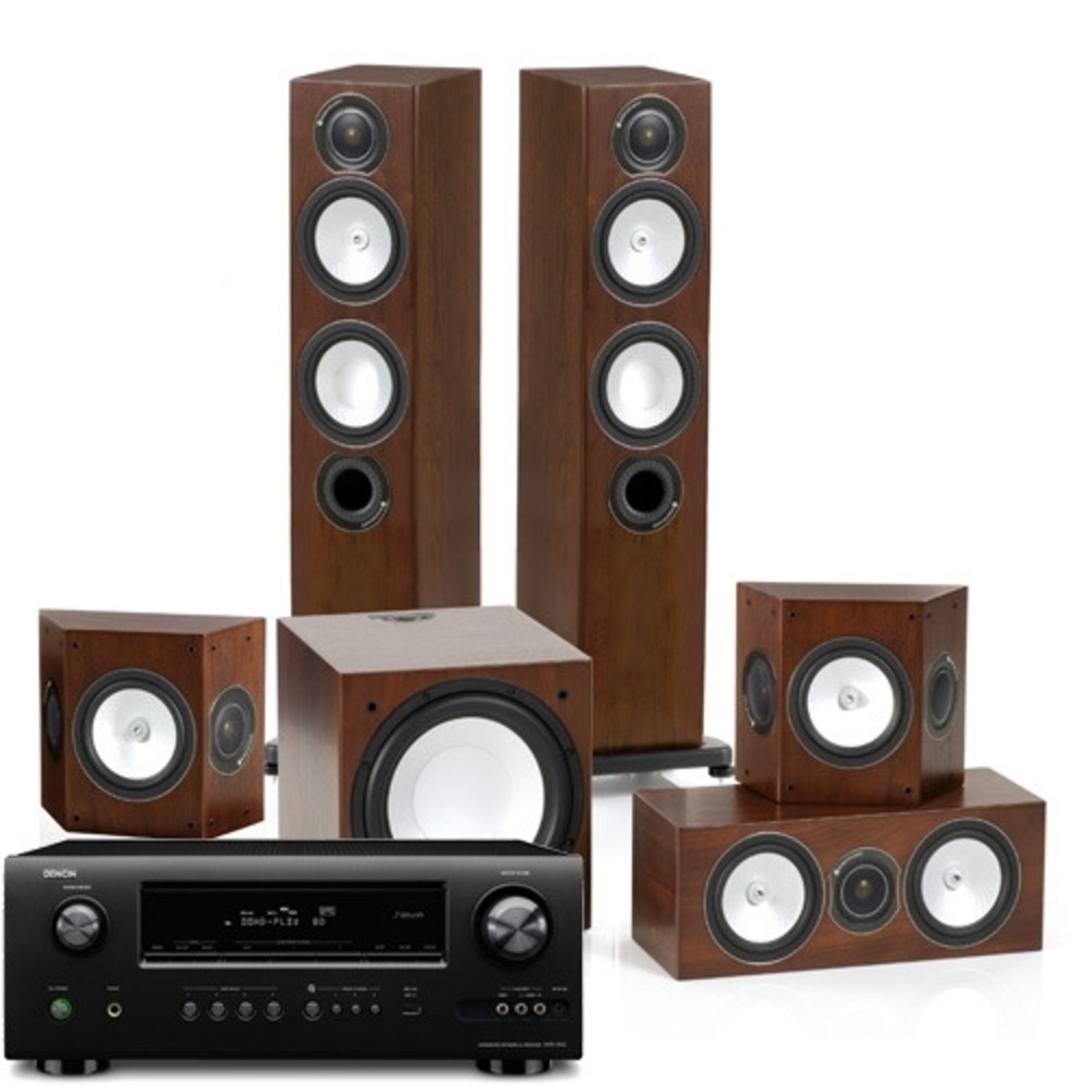 Домашний кинотеатр Monitor Audio Silver RX6 AV12 + Denon AVR-2312