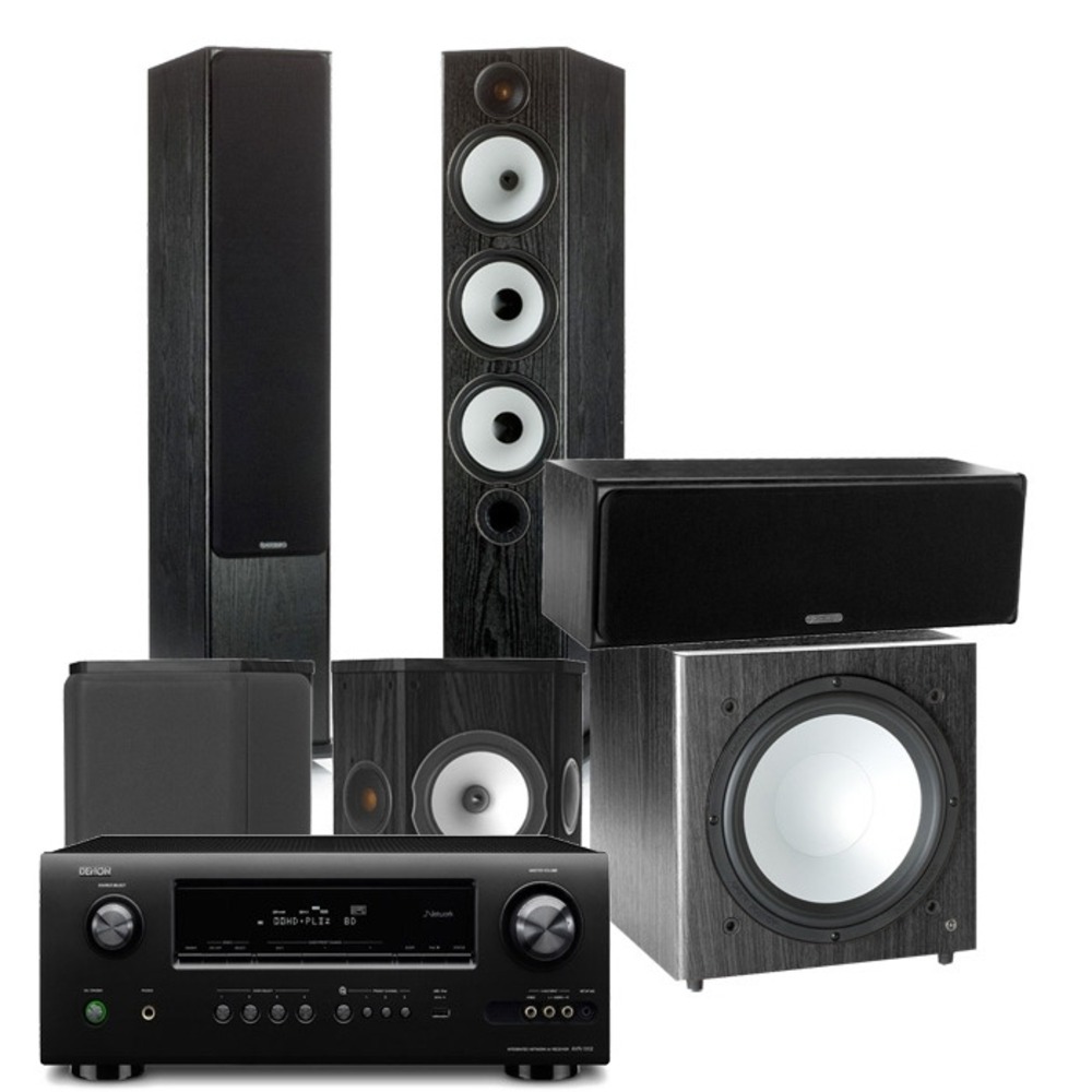 Домашний кинотеатр Monitor Audio Bronze BX6 AV10 + Denon AVR-1912