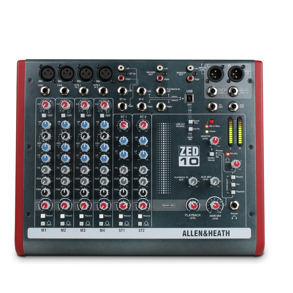 Аналоговый микшер Allen & Heath ZED10