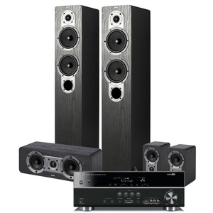 Домашний кинотеатр Jamo S426 HCS3 Black + Yamaha RX-V371